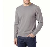 Castle Point Maglione Uomo 100% Cotone - Pullover Leggero Girocollo o Scollo a V, Maglia Uomo Traspirante Casual e Ufficio (Grigio, L)