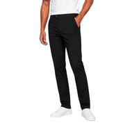 Castle Point Pantaloni Casual da Uomo in Cotone Elasticizzato Classico, Nero, 38W x 31L