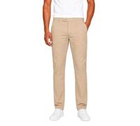 Castle Point Pantaloni Casual da Uomo in Cotone Elasticizzato Classico, Pietra, 38W x 31L