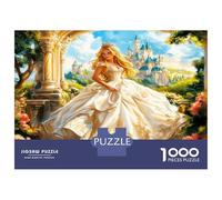Castle Princess 1000 Pezzi Set Puzzle Fairy Tale Romance Puzzle Cartone Extra Spesso - Anti-stress E Viaggio, Regalo Di Natale 12+, Allenamento Mentale Per Adulti E Bambini 70x50cm/1000pcs