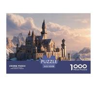 Castle Puzzle 1000 Pezzi Castle Scenery - Puzzle Mural Decorativo, Relax Creativo, Idee Regalo Originali, Poster Incluso - 52x38cm/1000pcs