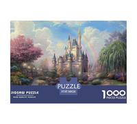 Castle-rainbow Puzzle in Legno Impermeabile Puzzle Da 1000 Pezzi Regali Per Adulti Sfidanti E Rompicapo Puzzle Per Adulti Puzzle Per Decorazioni Domestiche