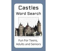 Castle Word Search Puzzle Book: Word Searches with Easy to read Print about Castles, Medieval, Castle Rooms and More | 6x9 inches, 110 pages | 50+ Puzzles… Gift for Vacation, Holidays and Free Time