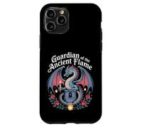 Castlecore Drago Guardiano dell'Antica Fiamma Fantasy Art Custodia per iPhone 11 Pro