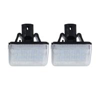 CastleGear Tag Lampada Per Mazda Per CX-5 CX-7 Speed 6 Sedan GY GJ GH GG 2002 2003 2004 2005 2006 2007-2015 Luci Targa A LED Bianco Xeno 13061970 13061971