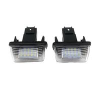 CastleGear Tag Lampada Per Peugeot 206 207 307 308 407 5008 Partner Per Citroen Per C3 Per C4 Per C5 Xsara Picasso Luce Targa A LED Senza Errori