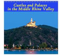 Castles and Palaces in the Middle Rhine Valley (Wall Calendar 2026 12" x 24" / 30 x 60 cm (aperto) Calvendo 12 Month Wall Calendar