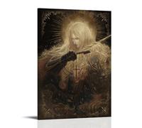 Castlevania Classic Animated Series Vampire Hunter Alucard Cross Long Sword Vintage Art Tarocchi Poster pittura decorativa su tela poster da parete e immagine artistica stampa moderna poster per