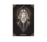 Castlevania Classic Animated Series Vampire Hunter Alucard Cross Long Sword Vintage Tarocchi Art Poster pittura decorativa su tela poster da parete e immagine artistica stampa moderna poster per