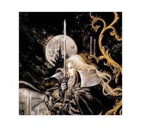 Castlevania X- Symphony of the Night Game - Poster su tela, decorazione artistica da parete, decorazione per soggiorno e camera da letto, 40 x 40 cm