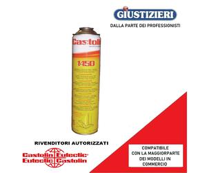 CASTOLIN 1450 MISCELA DI BUTANO PROPANO E PROPILENE ALTA RESA PER FLEX2000