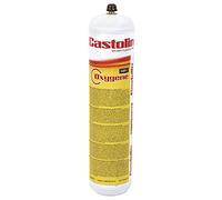 Castolin Torcia Saldatrice OSSIGENO COMPRESSO per apparecchiature di saldatura Flex e Flex Pro 930 ml Ricarica bottiglia