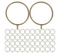 Castoni Aperti Rotondi in Lega Oro 100 Pezzi per Gioielli in Resina | Cornice Cava Semplice, Base Precisa per DIY Resina Uv, Finitura Elegante per Idee Creative