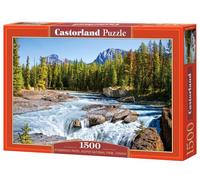 Castor 150762 - Fiume Athabasca, Parco Nazionale Jasper - Puzzle 1500 Pezzi