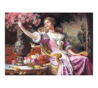 Castorland - Puzzle La donna in abito viola NUOVA COLLEZIONE - 3000 Pezzi