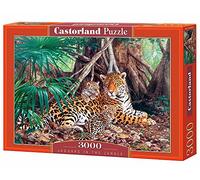 Castor 300280 - Giaguaro nella Giungla - Puzzle 3000 Pezzi