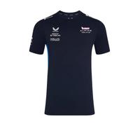 Castore Alpine Racing F1 2025 - Maglietta da uomo, Blu, XX-Large