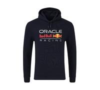 Castore Red Bull Racing F1 - Felpa con cappuccio e logo frontale, Navy, Medium