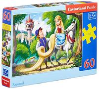 Castorland B-066124 - Puzzle classico Rapunzel, 60 pezzi, multicolore
