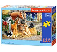 Castorland Classic Gathering Friends Puzzle da 120 pezzi, Multicolore, B-13340-1
