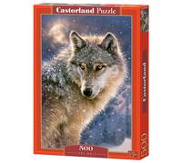 Castorland - Puzzle Lupo solitario - 500 Pezzi