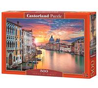 Castorland - Puzzle Venezia al tramonto - 500 Pezzi