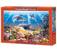 Castorland Puzzle Delfini sott'acqua – 500 pezzi