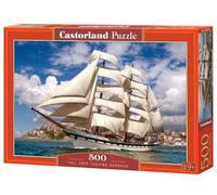 Puzzle Veliero che Lascia il Porto 500 Pezzi
