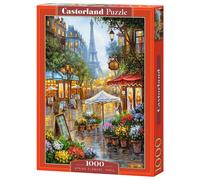 Castorland C-103669 Jigsaw 1000 pc-Spring Flowers, Paris, Multicolour