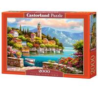 Castorland - Puzzle Torre dell'orologio del villaggio - 2000 Pezzi