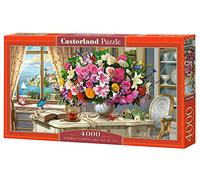 Castorland Summer Flowers and Cup of Tea 4000 pcs Puzzle 4000 pz Arte