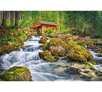 Castorland CSC151783 - Puzzle per mulino ad acqua, 1500 pezzi, multicolore