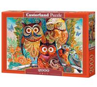 Castorland - Puzzle Gufi - 2000 Pezzi