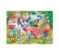 Castorland Jigsaw Puzzles Biancaneve e i sette nani Concentrazione dei treni