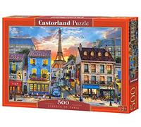 Puzzle Strade di Parigi 500 pezzi