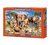 Castorland - Puzzle Animali della savana - 1500 Pezzi