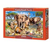 Castorland Puzzle 1500 pezzi: Animali della Savana