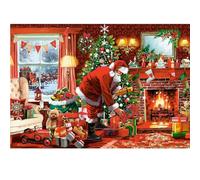 Castorland Puzzle 1500 pezzi: consegna speciale di Babbo Natale