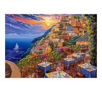 Castorland - Puzzle Serata romantica a Positano - 1500 Pezzi