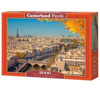 Castorland Puzzle 2000 pezzi: Parigi visto dal Cielo
