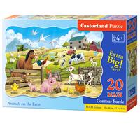 Castorland - Puzzle Animale in fattoria. | - 1-39 Pezzi