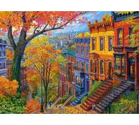 Castorland puzzle Autumn City Hill - 3000 pezzi puzzle divertente