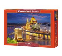 Castorland ""Puzzle Budapest View at Dusk (2000 pezzi)