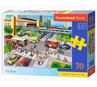 Castorland - Puzzle City Rush - 40-99 Pezzi