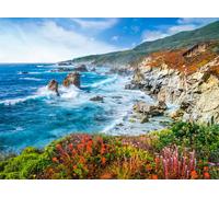 Castorland - Puzzle Costa di Big Sur, California, USA - 2000 Pezzi