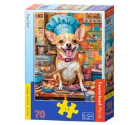 Castorland - Puzzle Cuoco del cane - 40-99 Pezzi