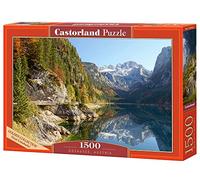 CASTORLAND Puzzle da 1500 pezzi, Gosausee, Austria, Vista montagna, Classico, Jigsaw, Puzzle, 1 set, 1500 pezzi, 1500 Count, per adulti
