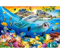 Castorland - Puzzle Delfini ai Tropici - 1000 Pezzi