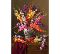 Castorland - Puzzle Gladioli in vaso cinese - 1000 Pezzi