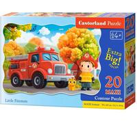 Castorland - Puzzle Maxi pompiere - 1-39 Pezzi
